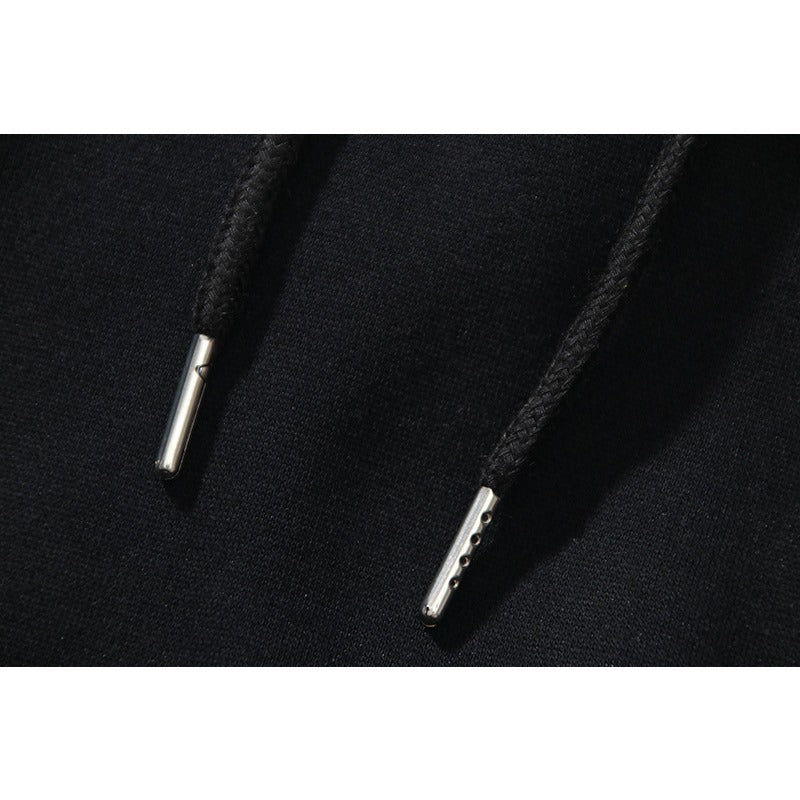 OW hoodie Creative Graffiti Letter Pattern Arrow Fleece Hood