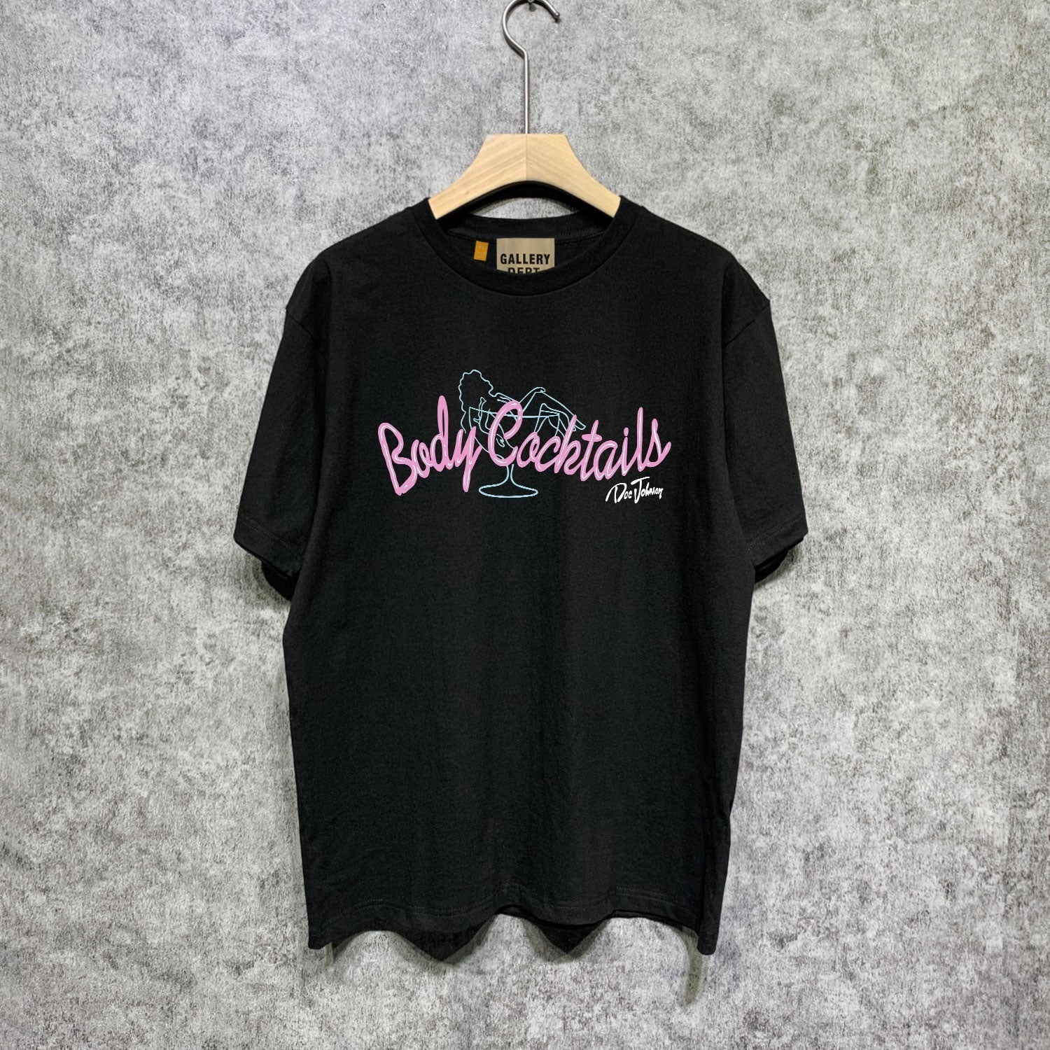 Gallery Dept T Shirt Retro Printed Loose Short-Sleeved Shirt (part2)