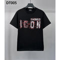 DSQ2 T Shirts Crew Neck Cotton Bottom Shirt