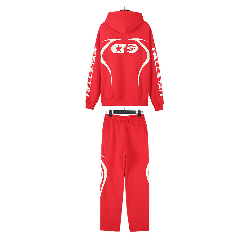 HS Hoodie And Pants Two-Piece Set