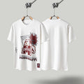 Travis Scott T Shirts x Mitchell x Ness Mississippi State Bulldogs Hand-Drawn Short Sleeve