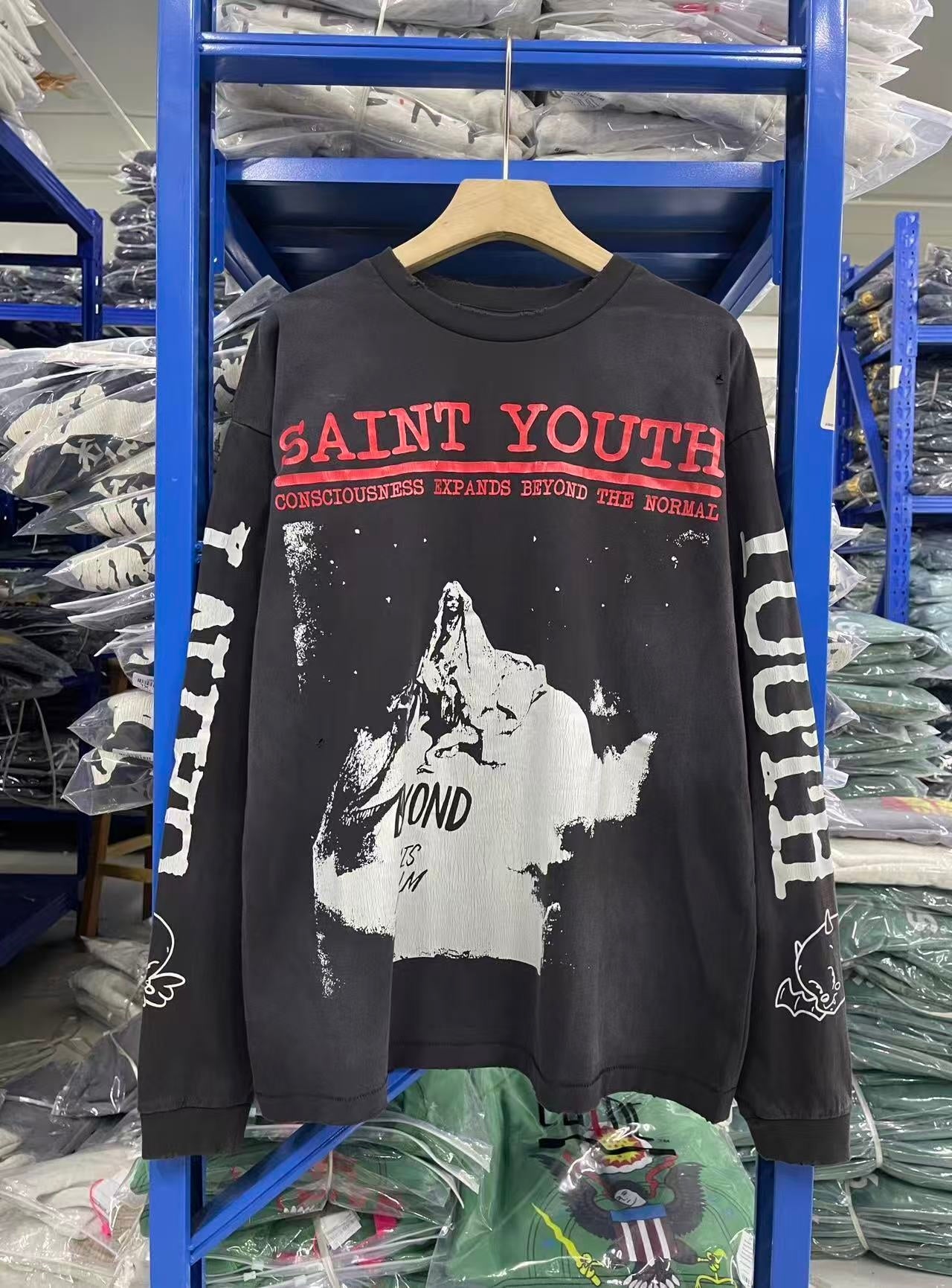 Saint Michael long sleeve shirts