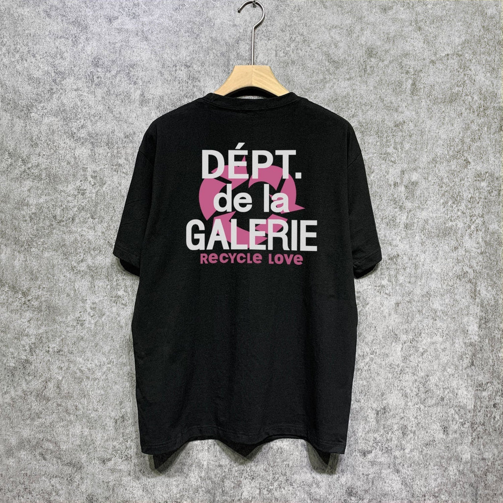 Gallery Dept T Shirt Retro Printed Loose Short-Sleeved Shirt (part2)