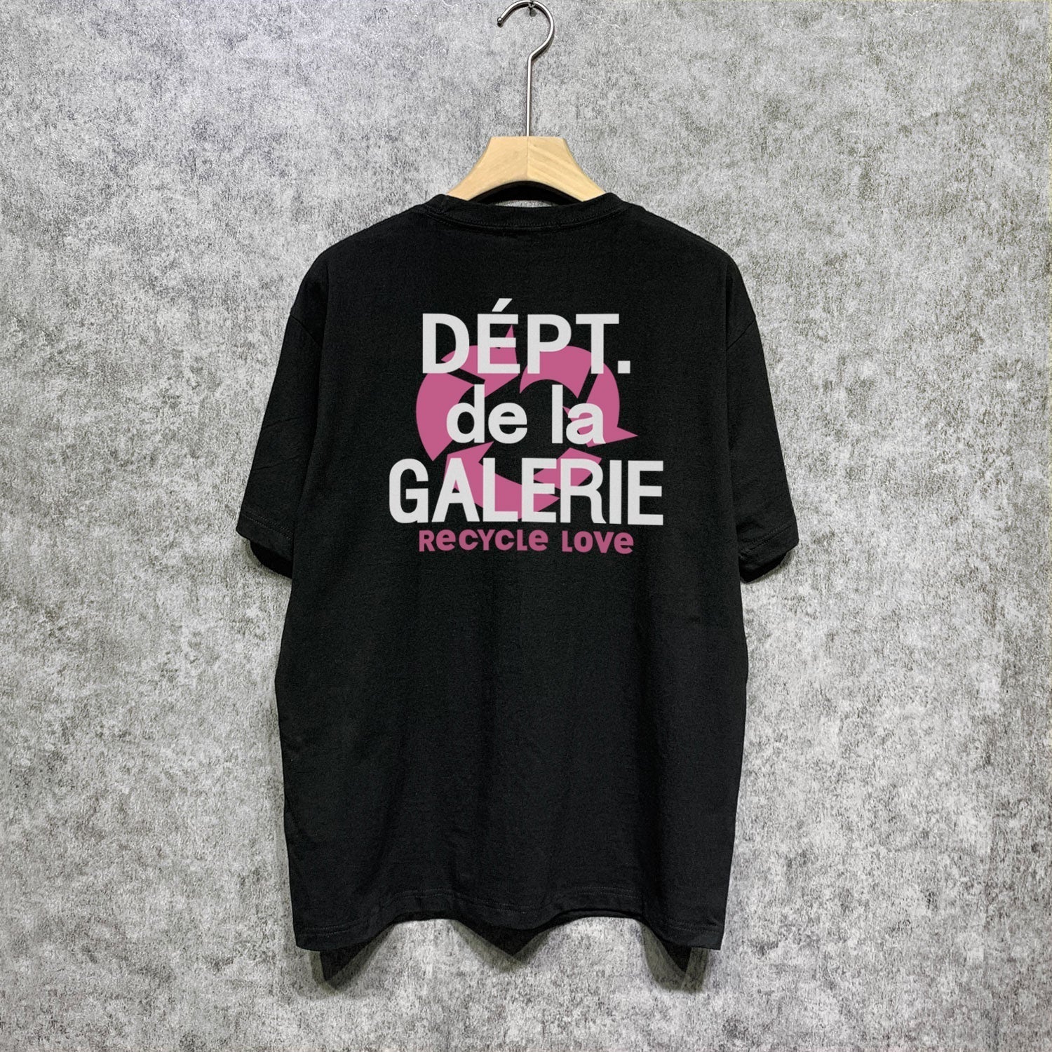 Gallery Dept T Shirt Retro Printed Loose Short-Sleeved Shirt (part2)