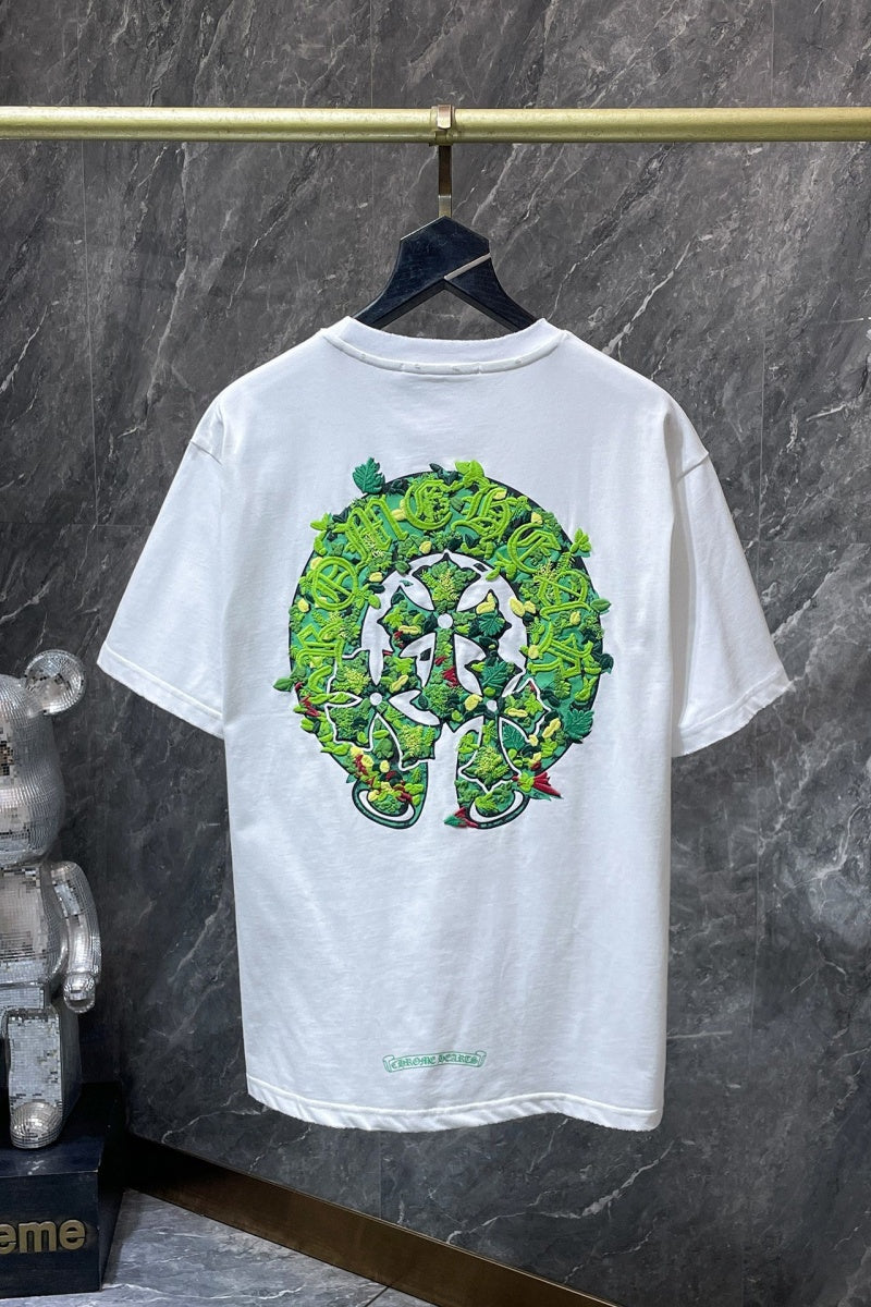 Chrome heart T shirts High-quality 100% cotton streetwear