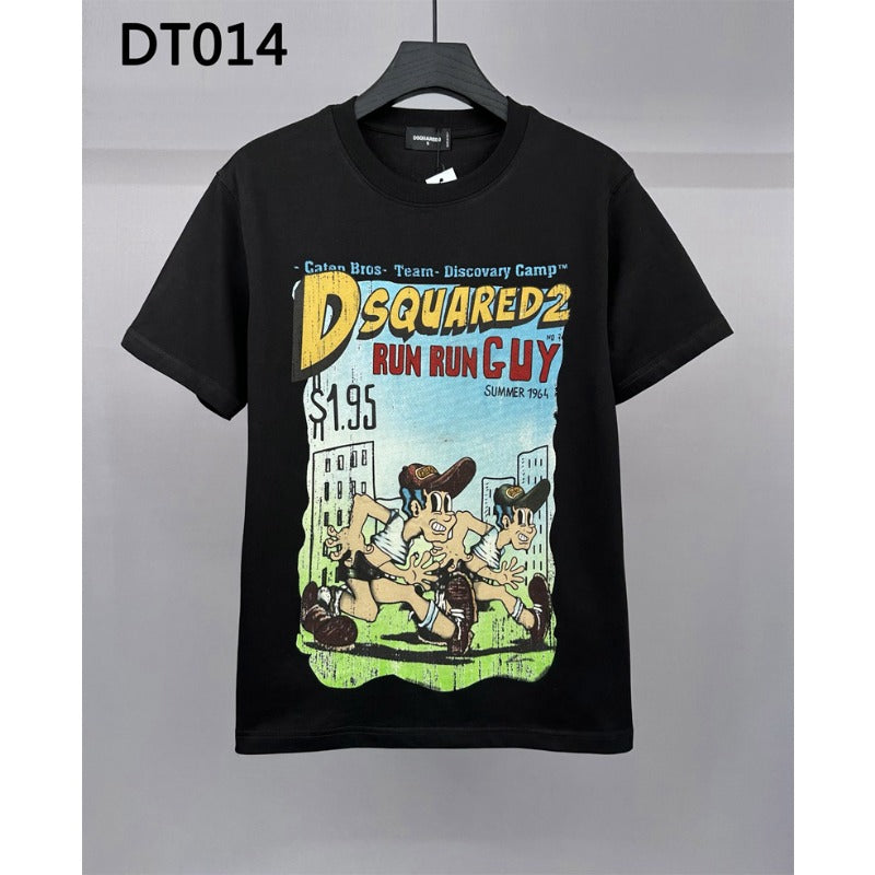 DSQ2 T Shirts New Cartoon Personality Printing