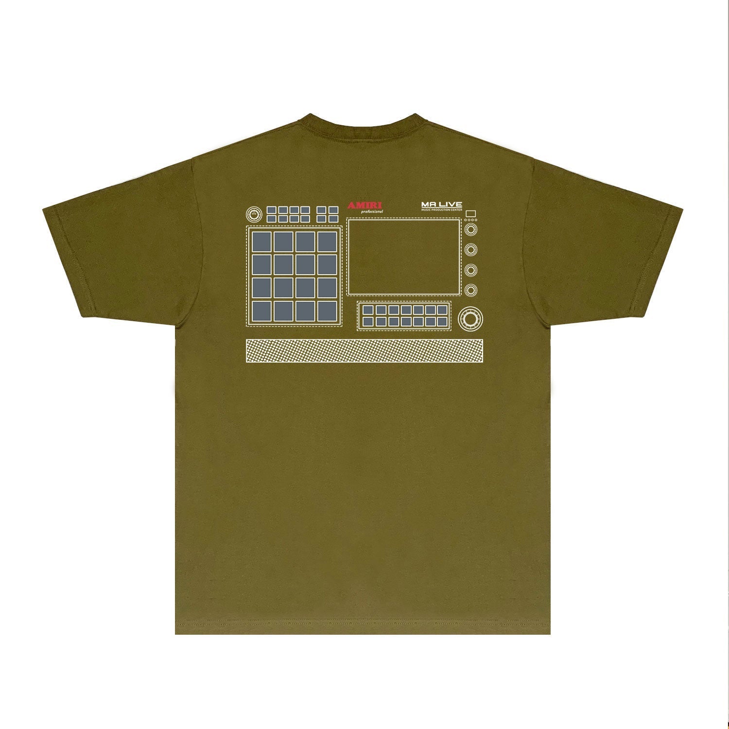 Amiri T Shirts Printed Trendy Pure Cotton