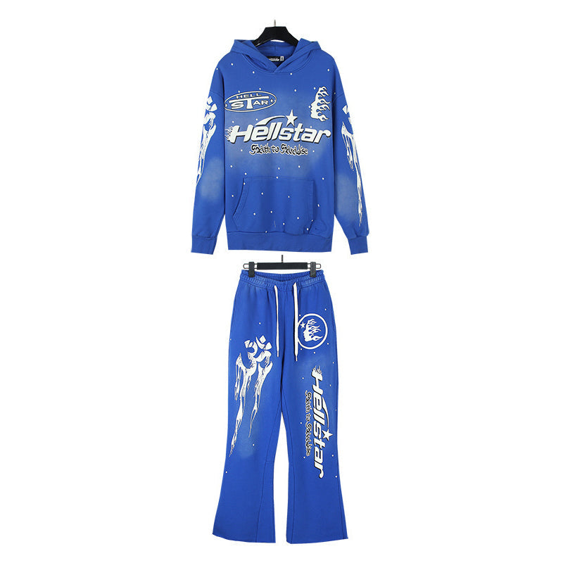 HS Hoodie And Pants Two-Piece Set