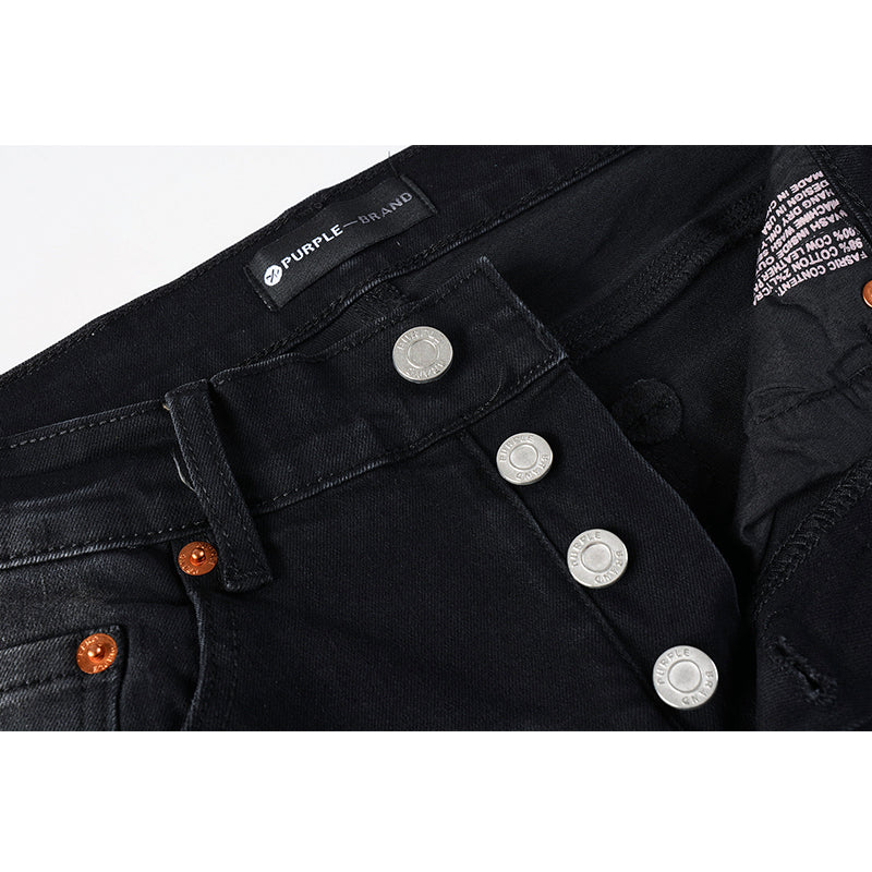 Mens trendy purple jeans, 100% cotton Pure Cotton High Street Trend