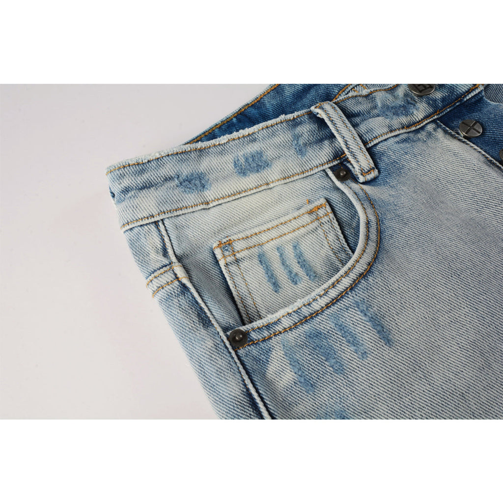 KSUBI Jeans Men's Straight High Street Pants