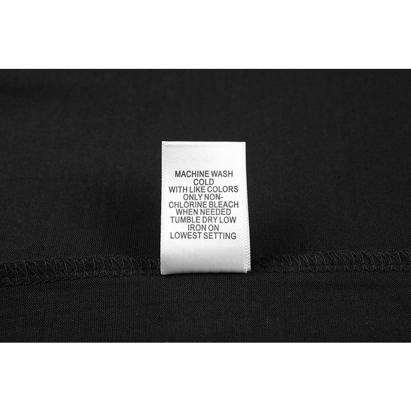 Mixed Emotion T-Shirt Crew Neck Loose Short Sleeve