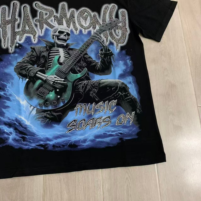 HARMONY T Shirts Street Fashion Brand Hot Diamond