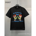 DSQ2 T Shirts Color Cartoon Print