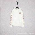 OW  hoodie Classic Arrow Strip Sleeve Hooded
