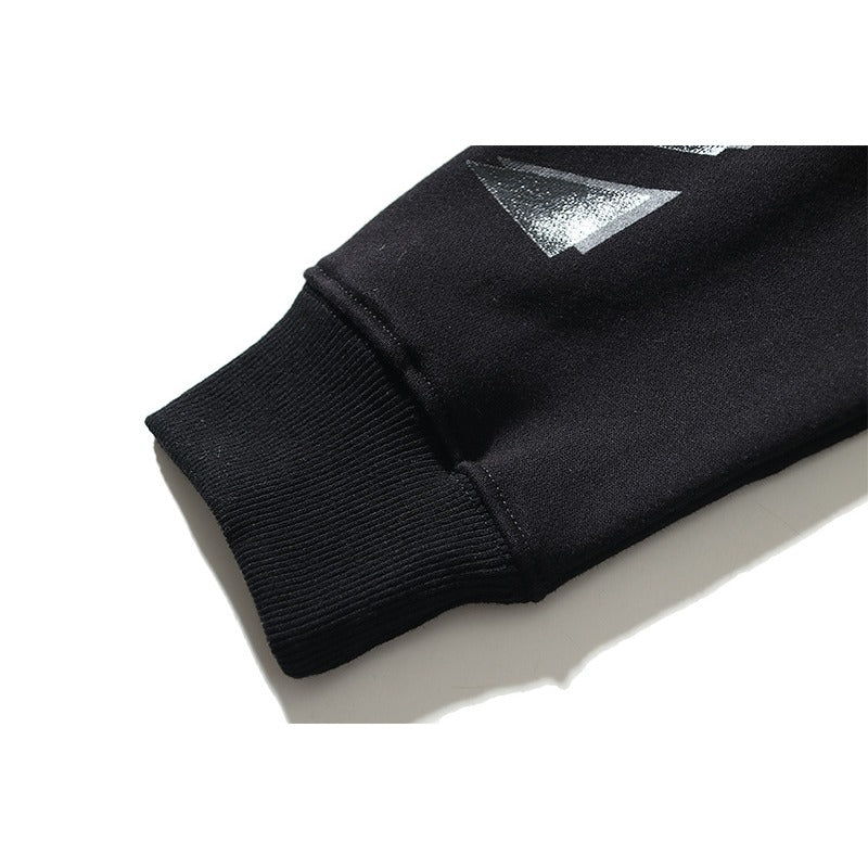 OW hoodie Ink Arrow Pattern Sleeve Hood