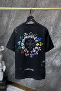 Chrome heart T shirts High-quality 100% cotton streetwear