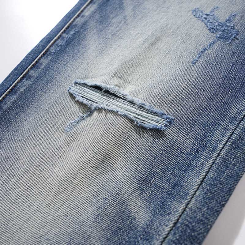 Mens trendy purple jeans, 100% cotton Jeans #PU108