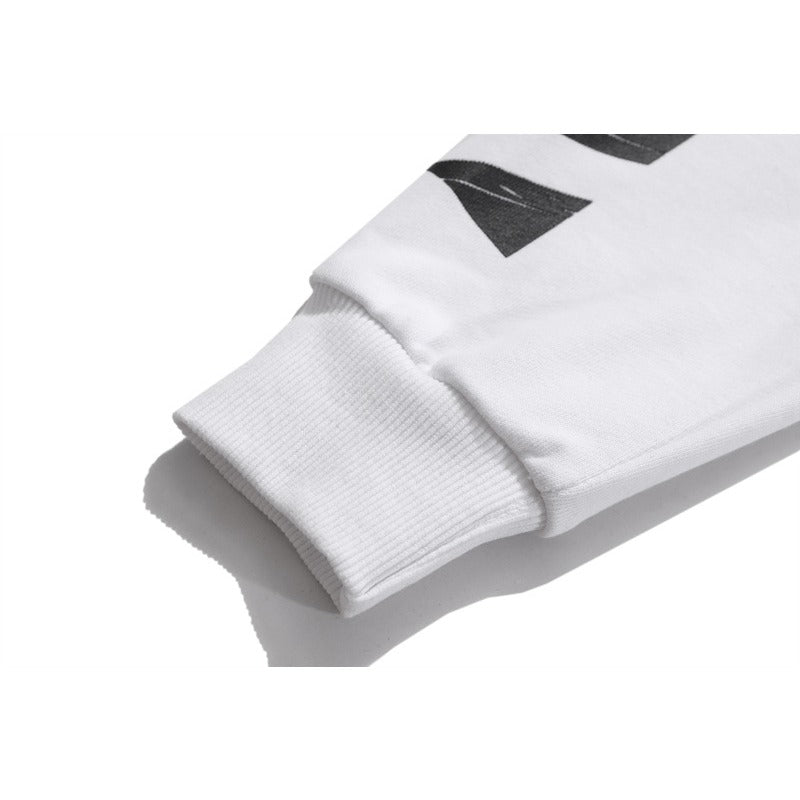 OW hoodie empty arrow pattern pullover