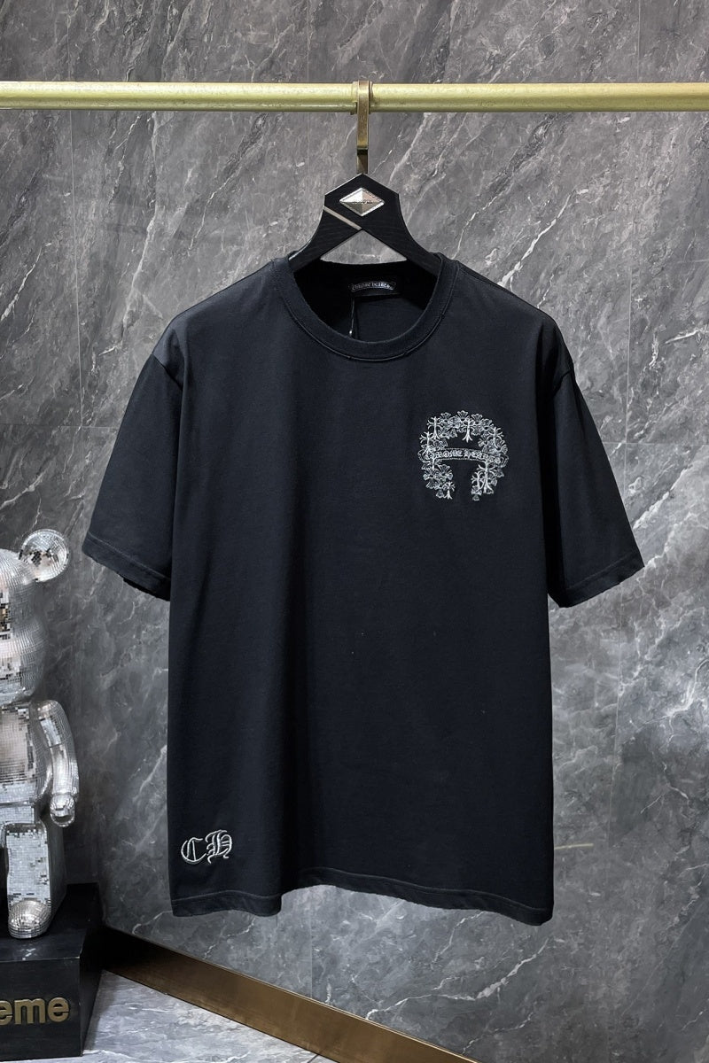 Chrome heart T shirts High-quality 100% cotton streetwear