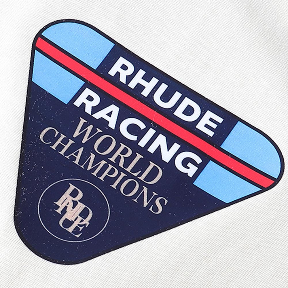 Rhude T Shirts World Champion Commemorative Cotton Casual Short Sleeve Men and Women