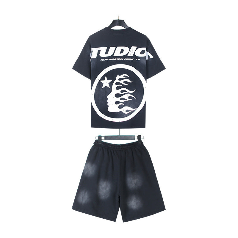 HS T-Shirt And Shorts Two-Piece Set