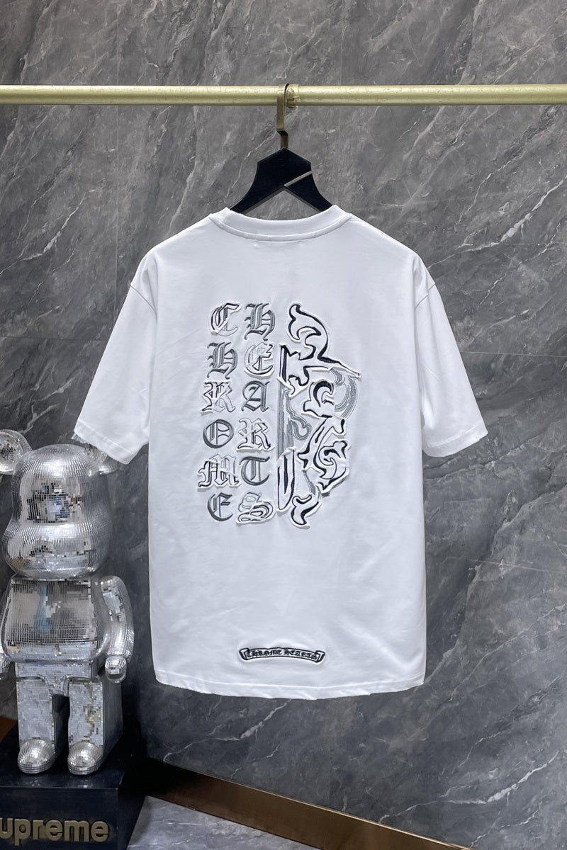Chrome heart T shirts High-quality 100% cotton streetwear