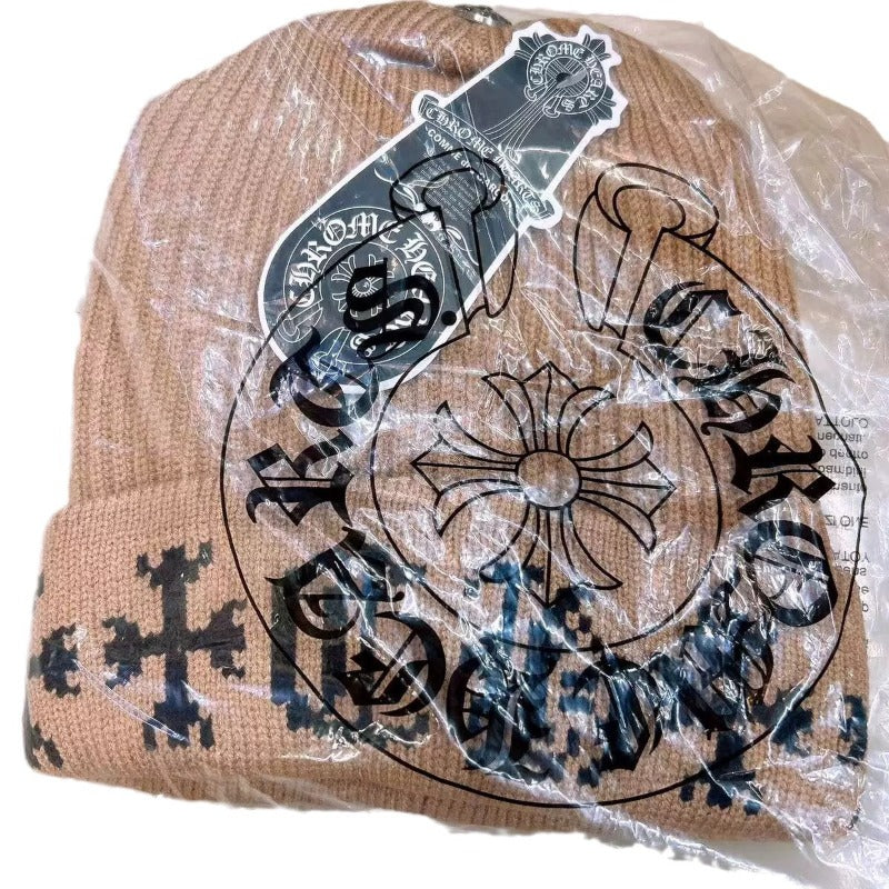 Chrome Hearts Knit Hat - Warm, Casual, Trendy Winter Streetwear