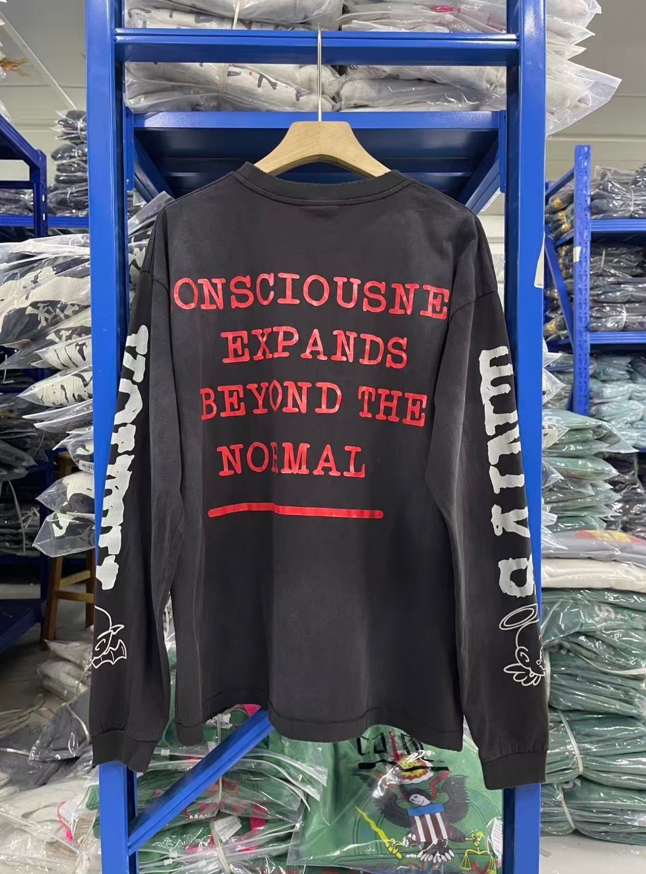 Saint Michael long sleeve shirts