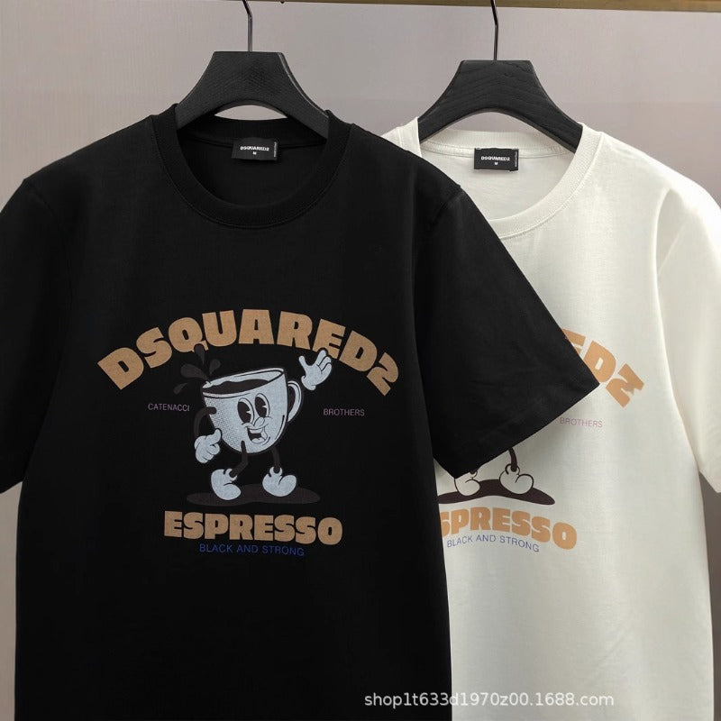 DSQ2 T Shirts Color Printed Trend Brand