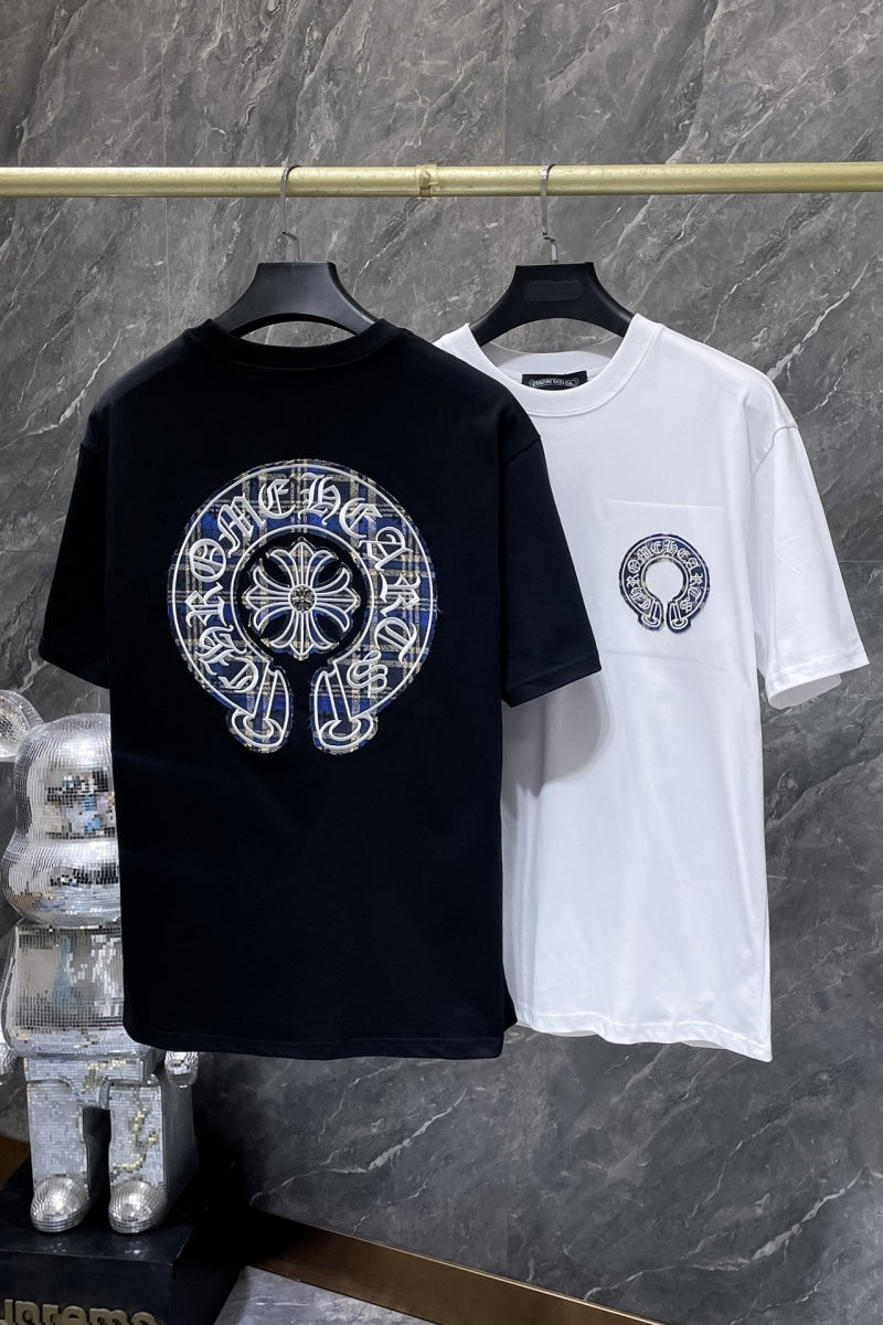 Chrome heart T shirts High-quality 100% cotton streetwear