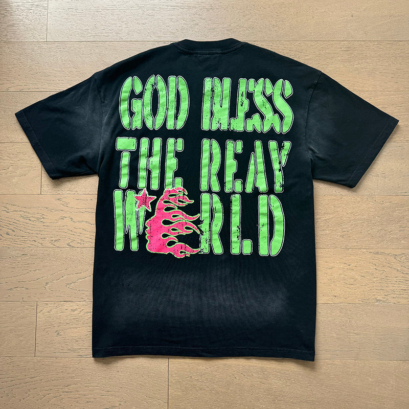 HS  T Shirts Washed Aging Process