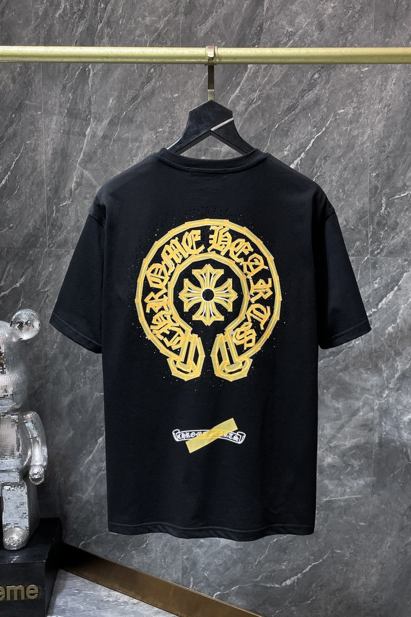 Chrome heart T shirts High-quality 100% cotton streetwear