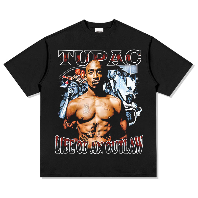 Tupac 2PAC Chest T-Shirt