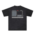 Amiri Washed Distressed T Shirt Printed Trendy Pure Cotton