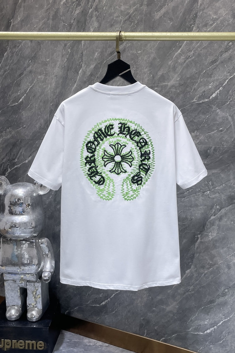 Chrome heart T shirts High-quality 100% cotton streetwear