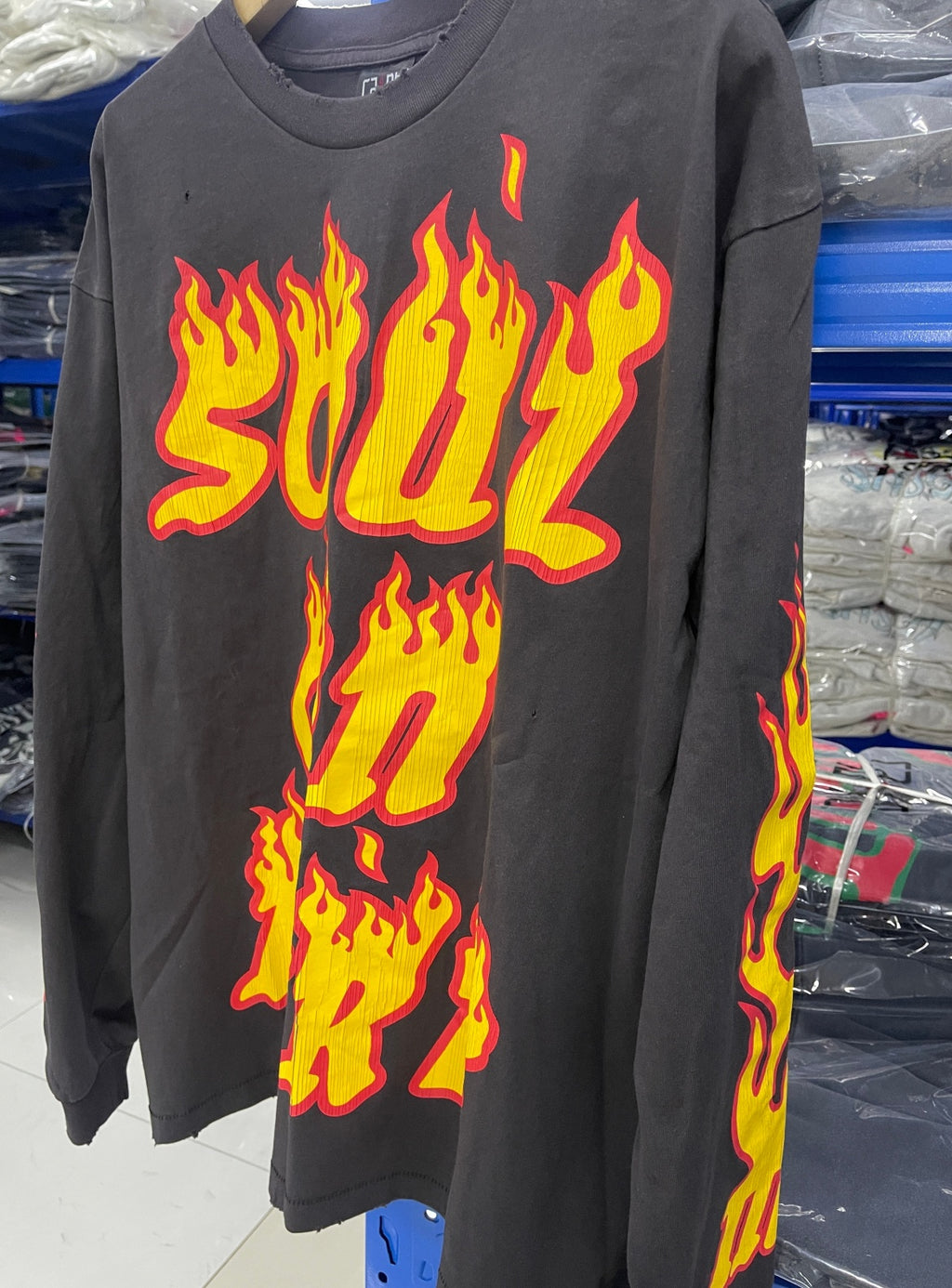 Saint Michael long sleeve shirts