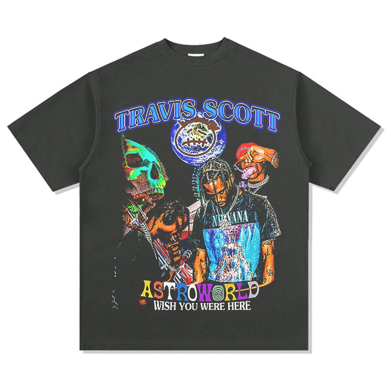 TRAVISCOT Scott Blue Label T-Shirt