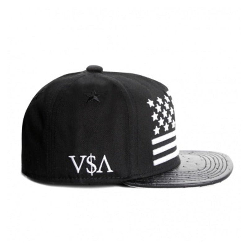 Trendy flat brimmed snapback hats usa american flag unisex spring and autumn
