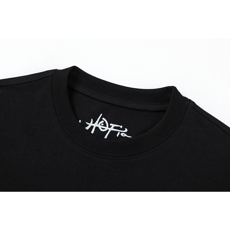 Travis Scott T-Shirt Travis Scott Cactus Jack x Utopia Loose Short Sleeve