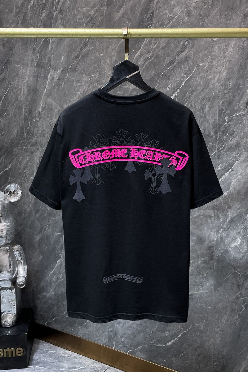 Chrome heart T shirts High-quality 100% cotton streetwear