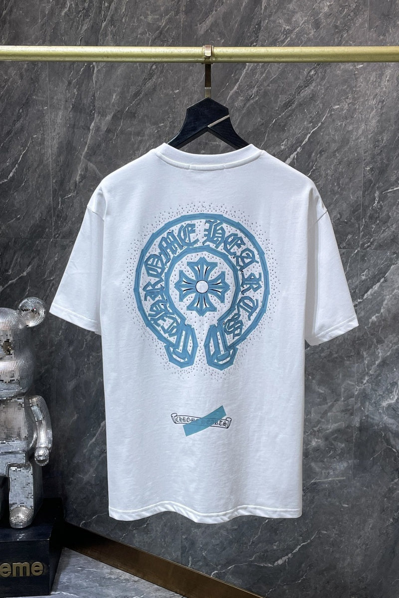 Chrome heart T shirts High-quality 100% cotton streetwear