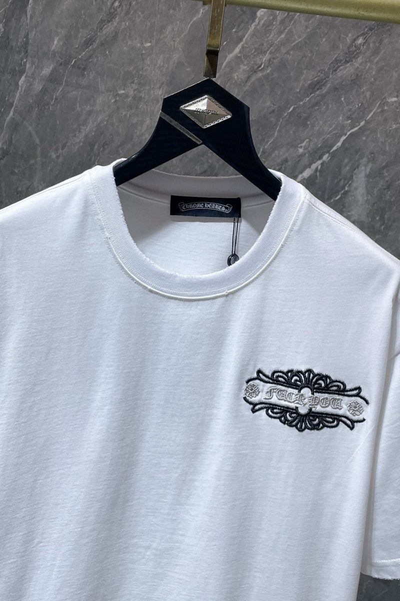 Chrome heart T shirts High-quality 100% cotton streetwear