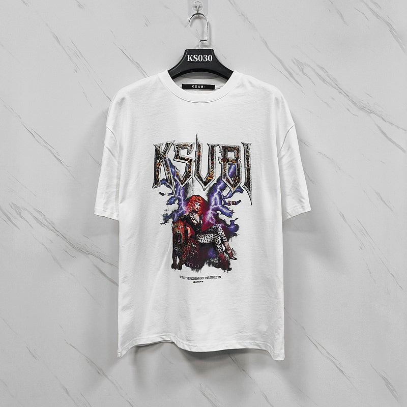 KSUBI T SHIRTS High-quality 260g 32-count double-yarn pure cotton streetwear¡ªsuitable for all seasons.