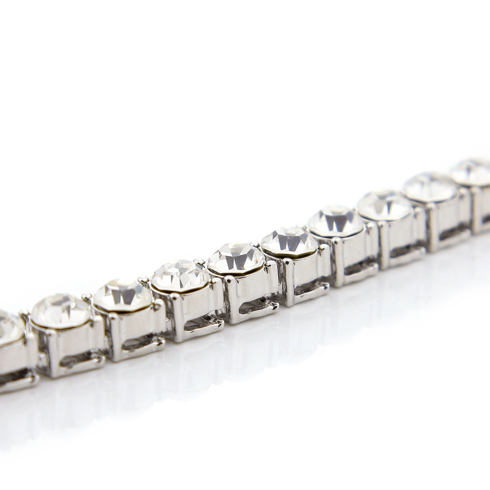 Bracelet Diamond Bracelet Hip Hop Bracelet 8mm Spectrum St. Valentine's