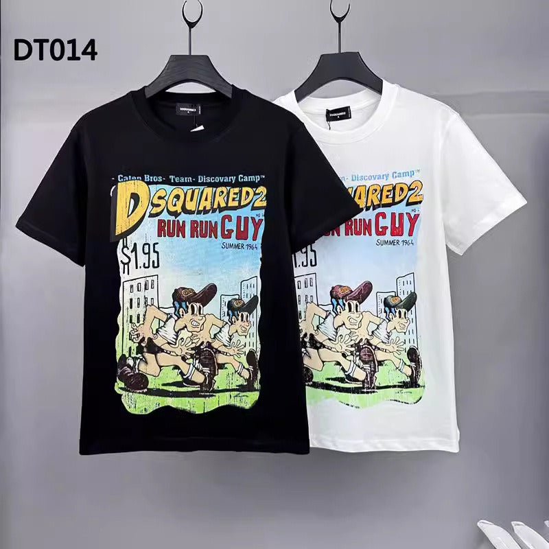 DSQ2 T Shirts New Cartoon Personality Printing