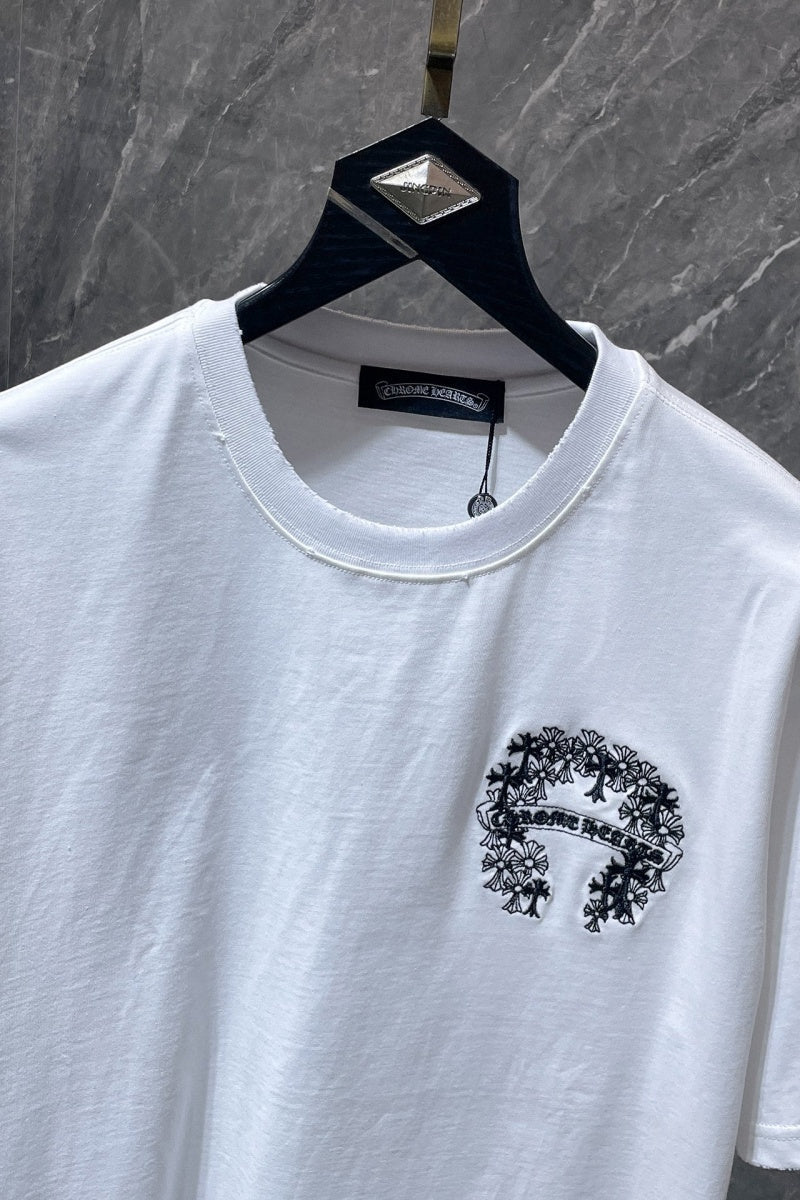 Chrome heart T shirts High-quality 100% cotton streetwear
