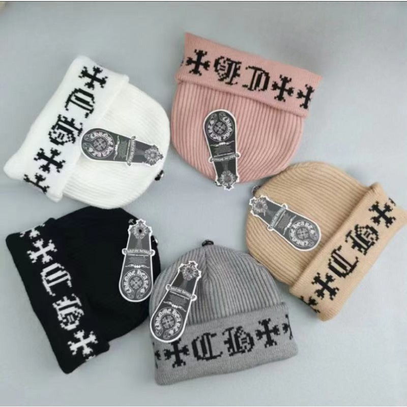 Chrome Hearts Knit Hat - Warm, Casual, Trendy Winter Streetwear