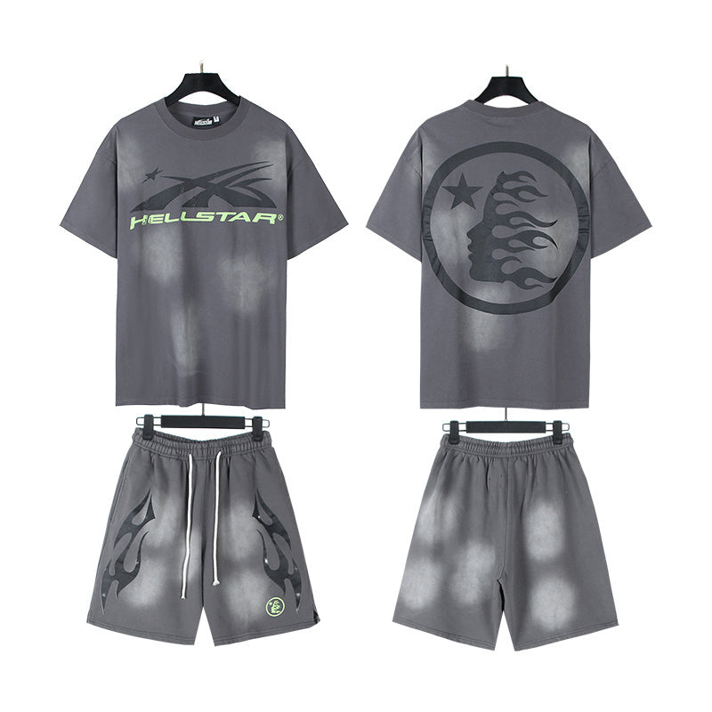 HS T-Shirt And Shorts Two-Piece Set