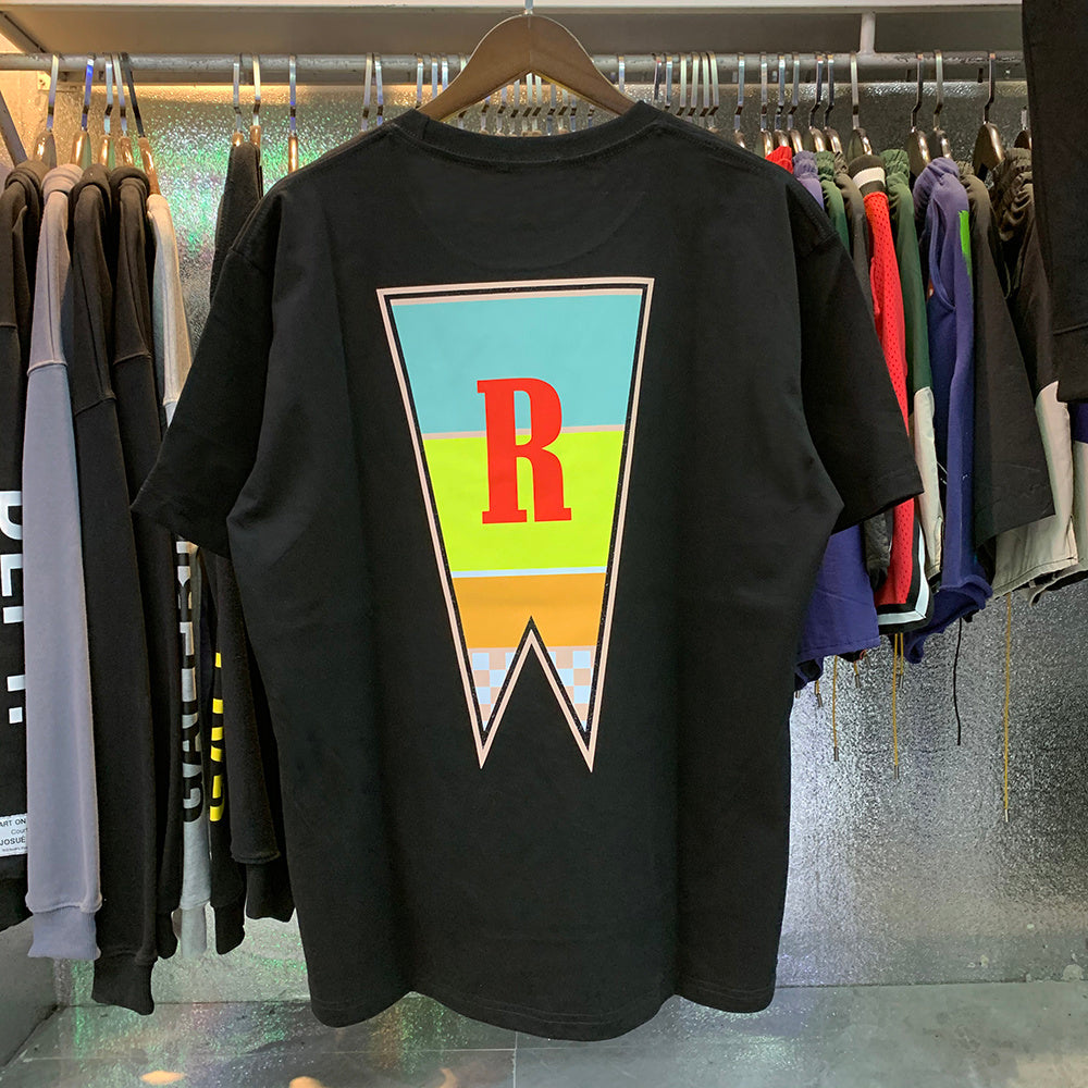 Rhude T Shirts Cotton Short Sleeves Loose Men and Women