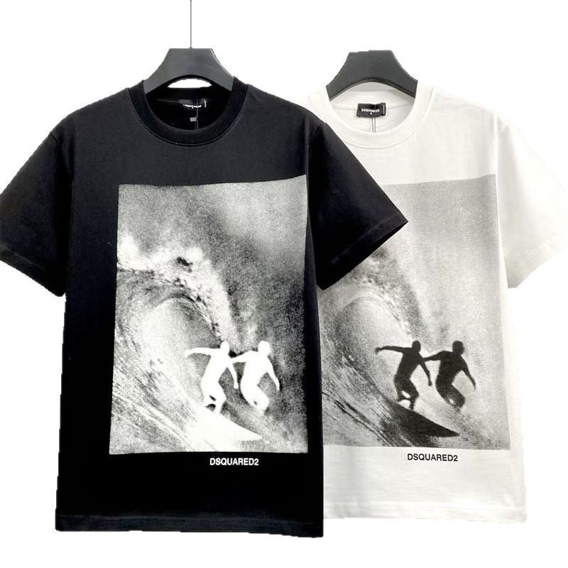 DSQ2 T Shirts Crew Neck Top